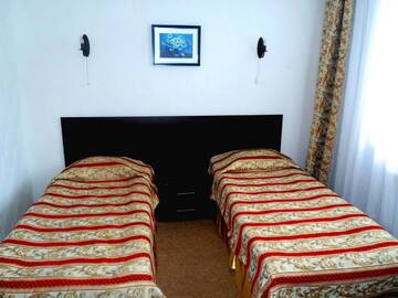 Фото номера Двухместный номер с 2 отдельными кроватями Отель Florentina Hotel г. Единец 4