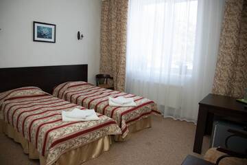 Фото номера Двухместный номер Делюкс с 2 отдельными кроватями Отель Florentina Hotel г. Единец 2